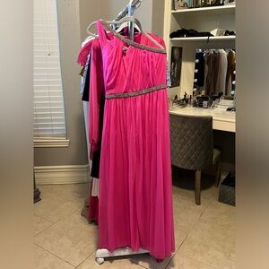 Long dress hot pink size 8
